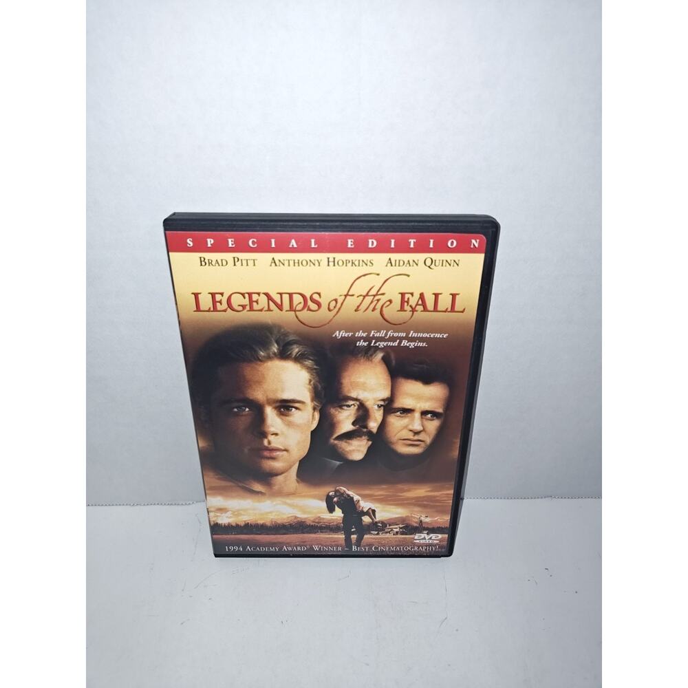 Legends Of The Fall Special Edition Columbia DVD Movie Brad Pitt Anthony Hopkins